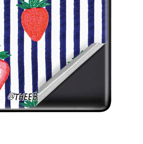 Bouffants and Broken Hearts Strawberries and Stripes Google Pixel 6 Skin